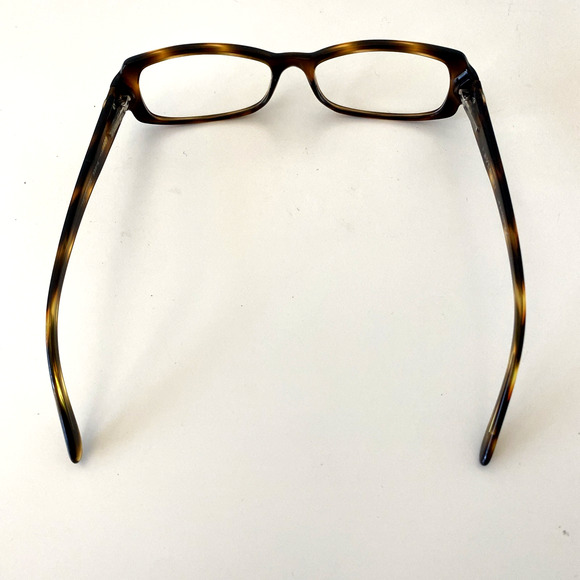 BVLGARI 455B 502 Eyeglasses Rectangular 53 16 135 Tortoise Shell Brown Italy main image 4